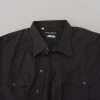 Elegant Gray Sicilia Slim Fit Dress Shirt - Image 6