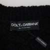 Elegant Black Wool-Blend V-Neck Sweater - Image 7