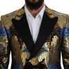 Elegant Floral Evening Party Blazer - Image 4