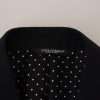 Sicilian Style Black Single Breasted Blazer - Image 8