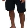 Elegant Blue Cotton Blend Shorts - Image 4