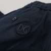 Elegant Blue Cotton Blend Shorts - Image 7