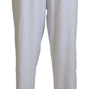Elegant Wide Leg Cotton Pants