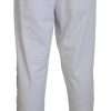 Elegant Wide Leg Cotton Pants - Image 3
