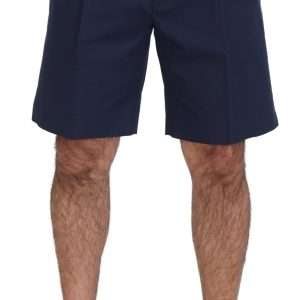Elegant Blue Chino Shorts