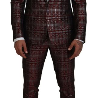 Bordeaux Fantasy Slim Fit Two-Piece Suit