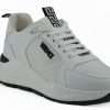 Sleek White Calf Leather Sneakers - Image 2