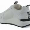 Sleek White Calf Leather Sneakers - Image 3