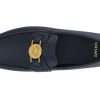 Elegant Navy Blue Calf Leather Loafers - Image 6