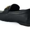 Elegant Black Calf Leather Men's Loafers - Image 3
