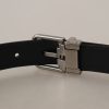 Elegant Red Exotic Leather Belt - Image 4
