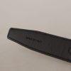 Elegant Navy Blue Leather Belt - Image 7