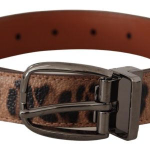 Elegant Engraved Leather Belt - Timeless Style