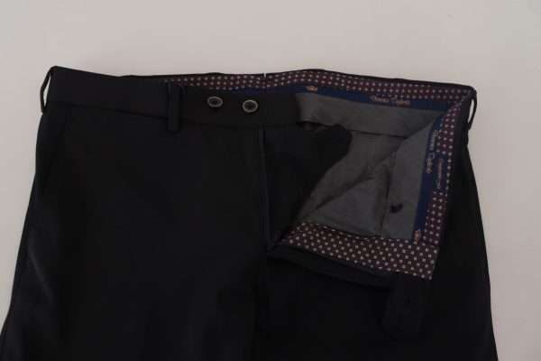 Elegant Black Italian Dress Pants - Image 4