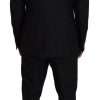 Black Martini Slim Fit Designer Suit - Image 3