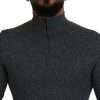 Elegant Dark Gray Pullover Sweater - Image 4