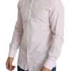 Elegant Slim Fit Pink Dress Shirt - Image 2