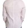Elegant Slim Fit Pink Dress Shirt - Image 3