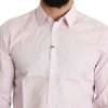 Elegant Slim Fit Pink Dress Shirt - Image 4