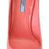 Elegant Square Toe Pink Heels - Image 7