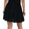 Elegant Lace Detailed A-Line Mini Dress - Image 3