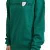 Chic Green Printed Long Sleeve Sweater - Image 2