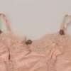 Elegant Pink Silk Lingerie Top - Image 5
