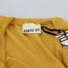 Elegant Gold Cardigan Sweater - Image 5