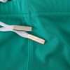 Chic Green Swim Briefs with White Logo - Image 2