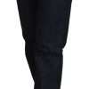 Chic Low Waist Straight Leg Designer Jeans - Image 2