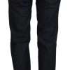 Chic Low Waist Straight Leg Designer Jeans - Image 3