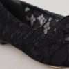 Elegant Floral Lace Flat Vally Shoes - Image 7
