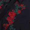 Elegant Floral Embroidered Cotton Shirt - Image 8