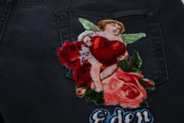 Chic Black Skinny Denim Jeans - Image 6