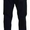 Elegant Dress Chinos in Blue - Image 3