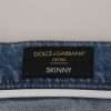 Exquisite Italian Skinny Denim Jeans - Image 7