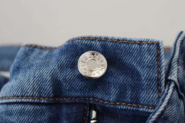 Exquisite Italian Skinny Denim Jeans - Image 8