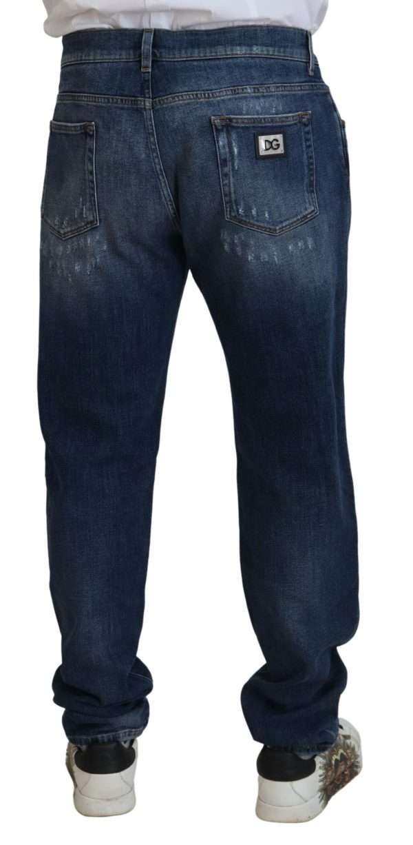 Elegant Skinny Blue Jeans - Image 3