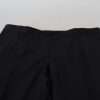 Elegant Black Dress Pants from Virgin Wool Blend - Image 5