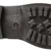 Chic Black Lace-Up Boots with Gray White Fade - Image 3