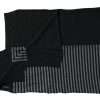 Elegant Striped Wool Blend Men's Scarf - Image 2