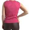 Elegant Cashmere-Silk Blend Crew Neck Top - Image 3