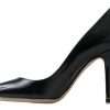Elegant Patent Leather Heels Pumps - Image 2