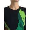 Elegant Jungle Motif Sheath Dress - Image 3