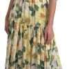 Elegant Silk Floral Maxi Dress - Image 3
