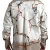 Multicolor Cotton Stretch Denim Shirt - Image 2