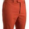 Elegant Orange Pure Cotton Pants - Image 4