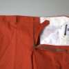 Elegant Orange Pure Cotton Pants - Image 5