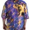 Multicolor Cotton Polo Shirt with Logo Detail - Image 2