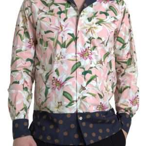 Elegant Slim Fit Pink Casual Shirt